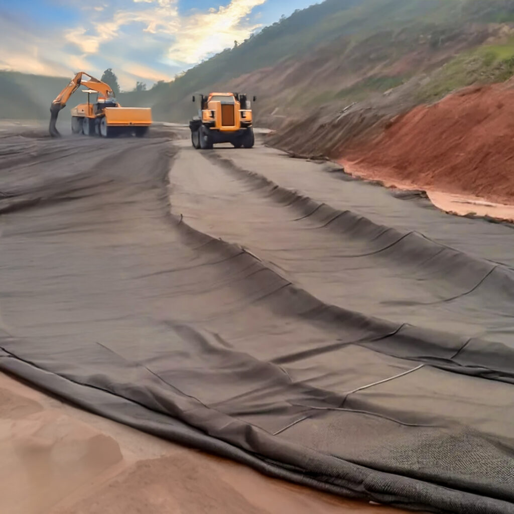 woven soil stabilization fabric